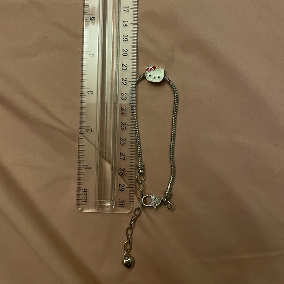 HelloKitty Sterling Silver Sanrio Bundle of 3 bracelets - Picture 5 of 6